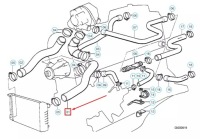 фото thumb №8, Bmw 3 e30 патрубок води системи охолодження 11532241080 oem