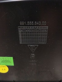 фото thumb №11, Обивка дверь porsche cayman 2014 с левый 98155530106