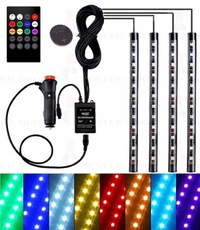 фото thumb №2, Освещение интерьера кабины автомобиль 48 led rgb pilot