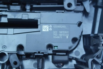 фото thumb №7, Mercedes-benz c w205 2016 керування i елементи електричні, панель радіо