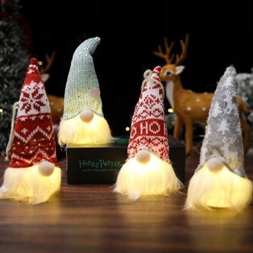 5szt. Świąteczny wisiorek Forester Light Up