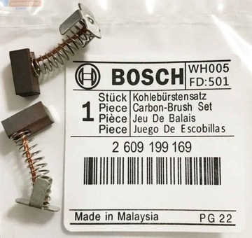 Щетки двигателя 18 В отвертки Bosch GDR 18 V-LI