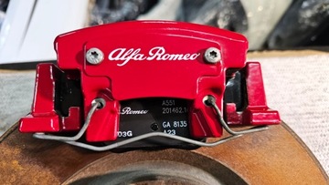 фото thumb №5, Alfa romeo stelvio супорт затискачі комплект перед зад