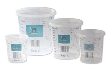 КРУЖКА TROTON PAINT СО СХЕМОЙ СМЕШИВАНИЯ 1300 мл C