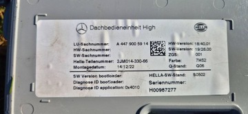 фото thumb №13, Mercedes vito / v-klasa w447 14- лампа потолок org