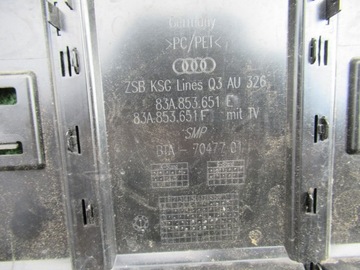 фото thumb №14, Audi q3 ii s line s-line 83a 19- решітка решітка радіатора 83a853651f 83a853651e