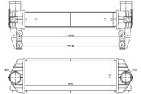 фото thumb №1, Nissens интеркулер ford tourneo connect 1.8 tdci