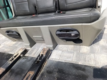 фото thumb №11, Vw t5 t6 надбудова голландська ковзна напрямна стіна перегородкова сидіння шкіра