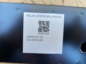фото thumb №10, Gd vw arteon балка бампера перед передняя 3g8807611d оригинальная новая
