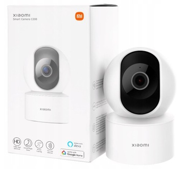 KAMERA FULL HD XIAOMI SMART HOME C200 WEWNĘTRZNA NIANIA IP 360 1080P