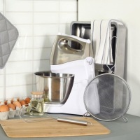 Кухонное сито-дуршлаг с ручкой из нержавеющей стали CIRCLE COLANDER 25 см K3