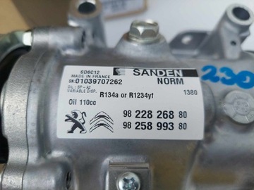 208 I 508 I КОМПРЕССОР КОНДИЦИОНЕРА DS3