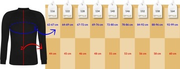 Термотолстовка 158 термоактивная футболка, черное нижнее белье, термоблузка DRY