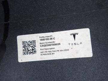 фото thumb №12, Tesla модель y 20- бампер перед переднее 1540100-06-c