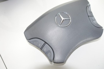 фото thumb №5, Mercedesa w220 w215 подушка водія сірий 2204601698 шкіра шкіряний