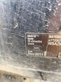 фото thumb №9, Чверть ліва задня bmw x5 e70 41217174353 2.98l дизель 180kw 2011