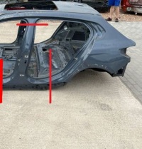 фото thumb №1, Bmw 1 f40 2021 порог левый блок двигателя средний