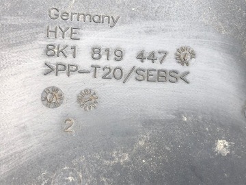 фото thumb №8, Панель під лобовим склом audi a4 b8 8k1819447 європа