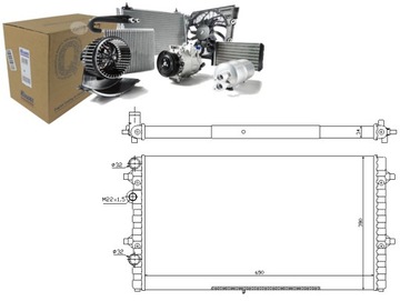 фото thumb №1, Радіаторів двигуна seat cordoba ibiza ii 1.8 07.00-