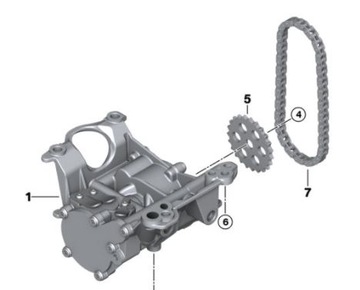 ЦЕПЬ ГРМ BMW E90 F30 E91 F31 E92 F32 N47