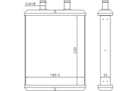 фото thumb №1, Nissens обігрівач 220x200x33 iveco daily iv, d