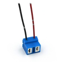 фото thumb №1, З'єднувач лампочки штекер тримач фара h7 na кабель