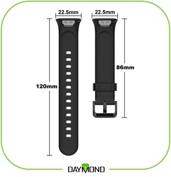 PASEK SILIKONOWY OPASKA BRANSOLETA DO XIAOMI MI BAND 7 PRO | WYBÓR KOLORÓW