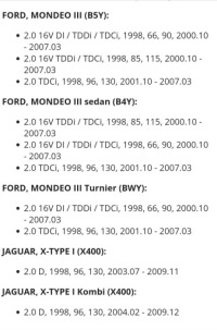 фото thumb №5, Турбонагнетатель ford mondeo mk3 2.0tdci 115km