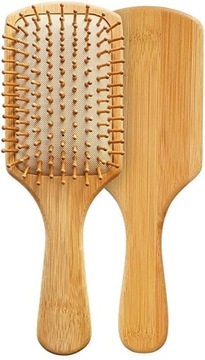 bambusowa szczotka do masażu włosów dla kobiet Natural Bamboo Hair Brush