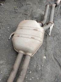 Выхлоп гаситель mercedes w140 long 4.2 5.0 6.0 420 500 600 Оригинал, фото thumb