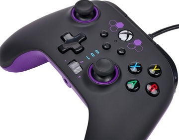 PowerA Pad Xbox One Series X S Enhanced Purple Hex