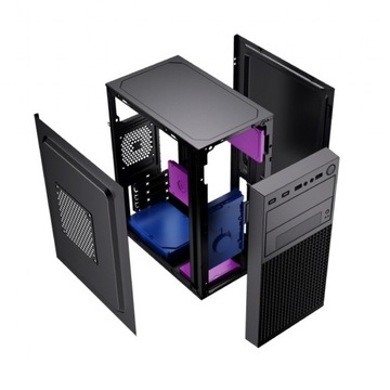 ЧЕРНЫЙ ЧЕХОЛ ДЛЯ КОМПЬЮТЕРА MINI TOWER MICRO ATX USB 3.0 РАЗЪЕМ USB 2.0