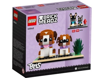 LEGO 40543 BrickHeadz — Бернардин / Св. Бернар