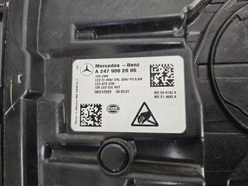 фото thumb №14, Mercedes w247 glb лампа led правий перед a2479062005