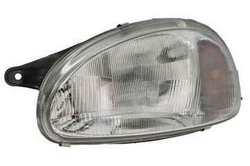 фото thumb №2, Фара l h4, механічний, колір вкладиш: срібний opel combo, corsa b