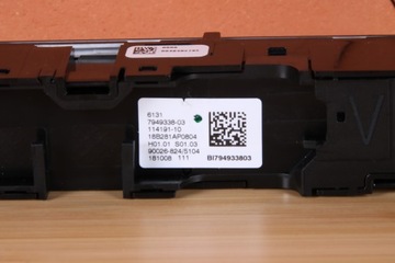 фото thumb №8, Bmw g14 g15 g16 панель переключатель радио аудио стекло 7949338