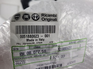 фото thumb №6, Fiat panda iii cross рестайлинг крепление лампа l+p перед 51880623 51880622 новое