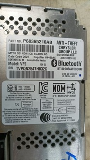 фото thumb №9, Dodge ram 09- дисплей радіо usa p68365210ab