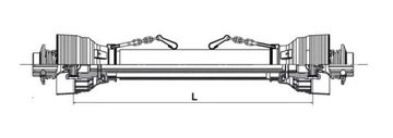 WAŁEK PRZEKAŹNIKA MOCY C330 C360 560mm 780Nm Kramp