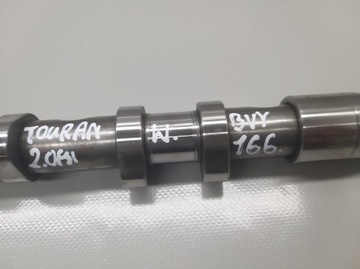 фото thumb №13, Вал розподільний вал вихлоп 2.0 fsi touran golf v bvy blr 150km a4 b6 06d109102ak