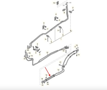 фото thumb №3, Шланг трубка кондиціонера товстий vw touareg eacs 7p0820886a