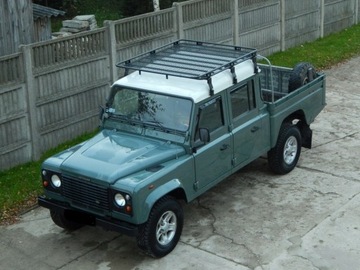 Land Rover Defender 130 Багажник на крышу с сеткой, площадкой для палатки и корзиной