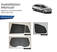 фото thumb №15, Шторки renault laguna kombi 08-15 защита шторка солнцезащитные