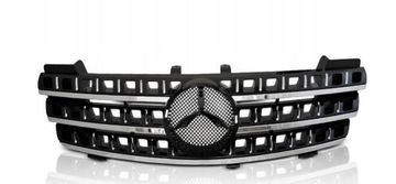 фото thumb №1, Решітка радіатора решітка mercedes ml w164 05-08 чорний блиск