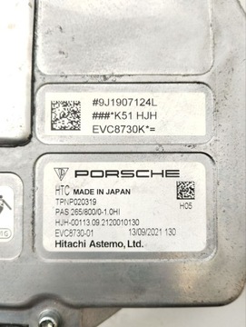 фото thumb №10, Porsche taycan 9j1 2022 перетворювачі