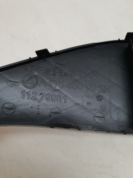 фото thumb №9, Mercedes a-klasa w176 решітка w бампер перед