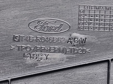 фото thumb №12, Ford edge рестайлинг 19- панель под лобовым стеклом пластиковый внутренние gt4b-r046b62-agw usa