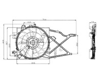 фото thumb №2, Nrf 47014 вентилятор, охлаждение двигателя