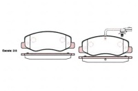 фото thumb №2, Roadhouse 21442.01 набір гальмівних колодок гальмівних, гальма дискові