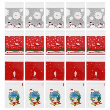 Zapieczętowane pojemniki Food Christmas Gift Bag